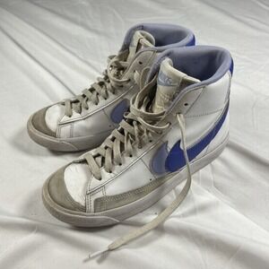 Size 4 (GS) - Nike Blazer Mid 77 SE Double Swoosh - Purple size 4Y